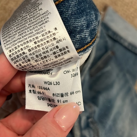 Levi 501’s skinny size 26w L30 - Picture 3 of 4